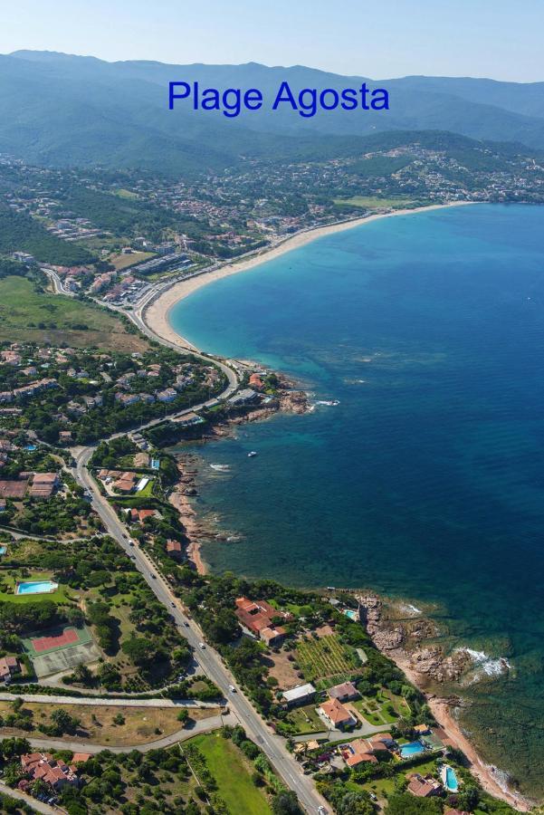 Vue Mer Panoramique Plage 50M Porticcio Corse Экстерьер фото